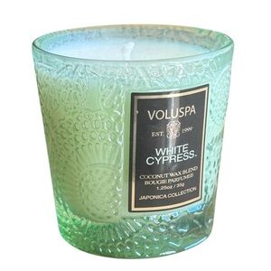 3/$40 Voluspa White Cypress Candle